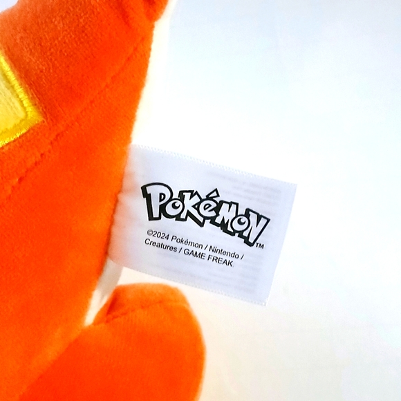 POKEMON FUECOCO NINTENDO/CREATURES/GAME FREAK ORANGE PLUSH 8IN - Picture 2 of 5